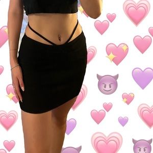 Black Mini Skirt